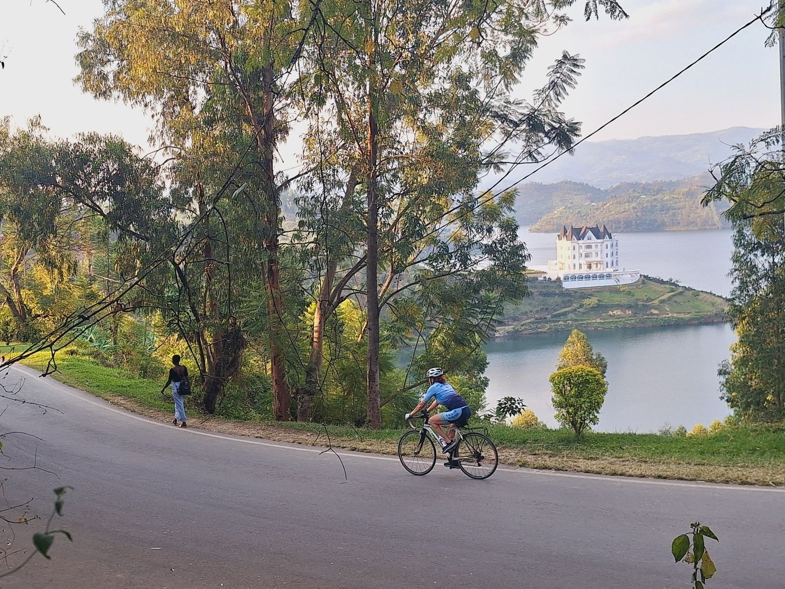 voyage à vélo lac Kivu Rwanda