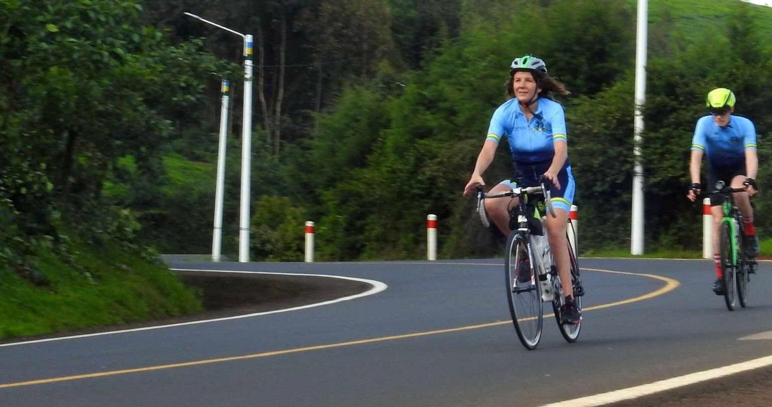 vélo de route Rwanda accompagné